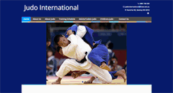 Desktop Screenshot of judointernational.com